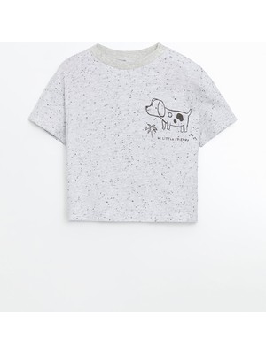 Lc Waikiki Yeni Sezon Bisiklet Yaka Erkek Bebek Tişört ve Pantolon 2'li