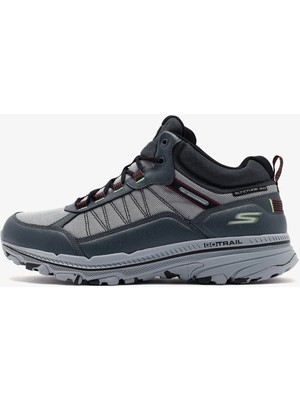 Skechers Go Run Trail Altutide 2.0 Splashprof Leather Waterproff Mens Outdoor Both Hakiki Deri Su Geçirmez Erkek Outdoor Bot Gri