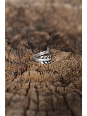 BT Teknik Ayarlanabilir Ok Tasarımlı Erkek Yüzük