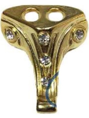 Ayder Timya Moda Taşlı Ahşap, Mdf, Sunta Sandık Ayağı, Kutu Ayak 1,5 cm - Sarı TG/Tmya1395 217118