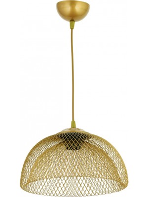 Avonni AV-65120-1E Eskitme Kaplama Klasik Avize E27 Metal Cam 37 cm