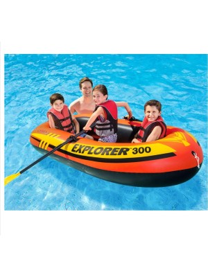 Intex Explorer 300 Şişme Bot Seti – 3 Kişilik (Kürek ve Pompa Dahil