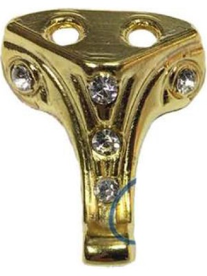 Ayder Timya Moda Taşlı Ahşap, Mdf, Sunta Sandık Ayağı, Kutu Ayak 2,5 cm - Sarı TG/Tmya1395 217116