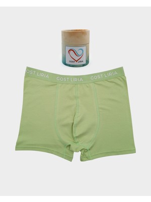 GOST LİRİA - Sage Green Erkek Boxer Yeşil