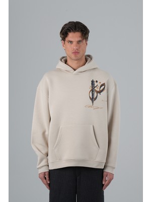 Javem Arabic Oversize Sweatshirt Unisex Stone