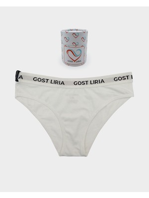 GOST LİRİA - Ivory Kadın Slip Külot Ekru