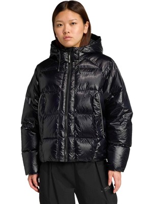 adidas Kadın Siyah Ceket M Beden Özellikli Outdoor Giyim için Şık ve Rahat