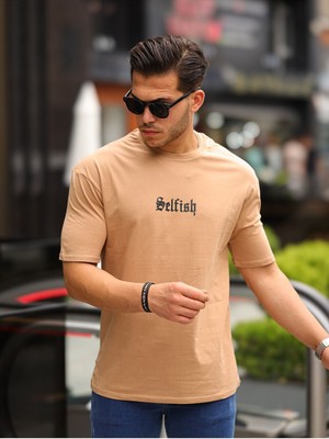 Comstar Erkek Oversize T-Shirt Selfish