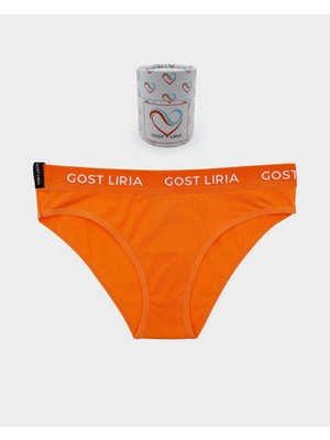 GOST LİRİA - Orange Kadın Slip Külot  Gost Turuncusu