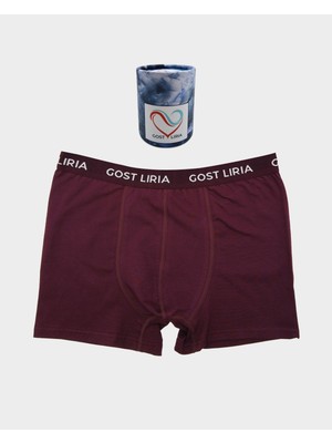 GOST LİRİA - Calm Erkek Boxer Bordo