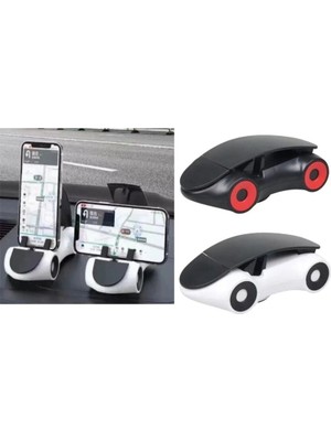 S'82 Araba Tasarımlı Araç Içi Telefon Tutucu 360 Dönebilen Ayarlı