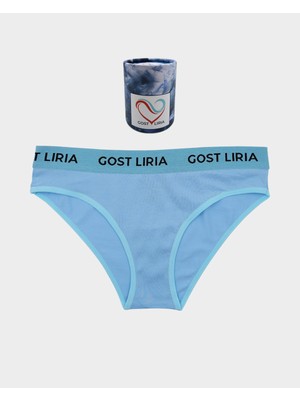 GOST LİRİA - Soft Blue Kadın Slip Külot Mavi