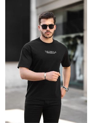Comstar Erkek Oversize T-Shirt The Castle