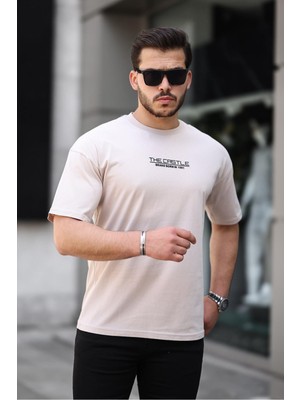 Comstar Erkek Oversize T-Shirt The Castle