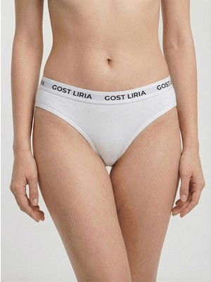 GOST LİRİA Bare Kadın Slip Külot Beyaz