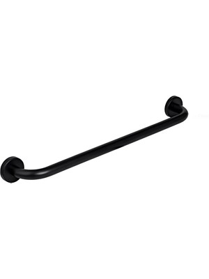 Zethome Yaşlı ve Bedensel Engelli Tutunma Barı,küvet Tutamağı Paslanmaz Banyo Tutamağı 40CM Siyah