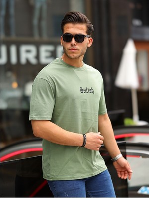 Comstar Erkek Oversize T-Shirt Selfish