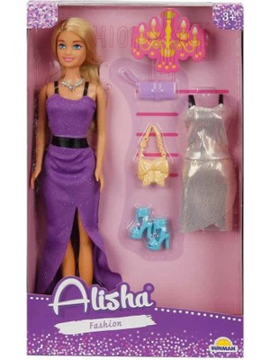3393 Nessiworld-Rst-Sıs Yedek Kıyafetli Bebek Set 29 cm