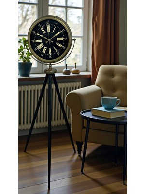 Alpotekno Eskitme Ihtişam Tripod Ayaklı Saat
