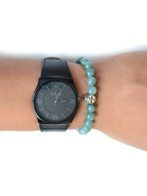 Marsilyan Turkuaz Saat Yanı Takı