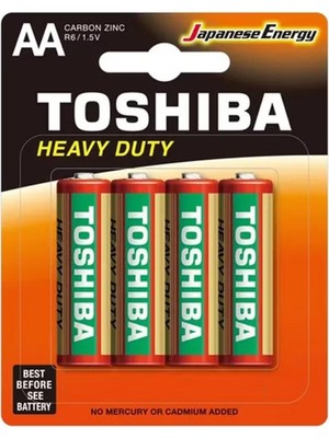 Toshiba Toshıba Aa Kalem Pil Zinc Carbon 4lü Paket