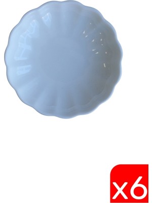 Kütahya Porselen Bone Luz Krem Kase 8cm 6 Lı BNLZF08KS00