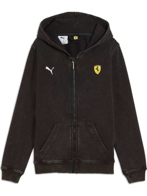 Puma Scuderıa Ferrarı Sportswear Genç Kapüşonlu Sweatshırt