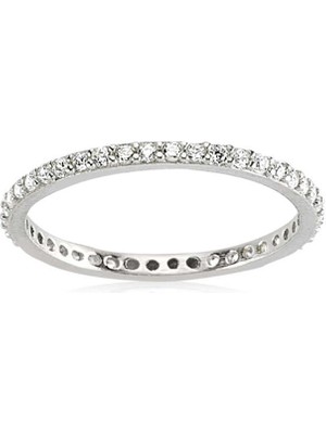 Gumush Gümüş Ince Tamtur Bayan Alyans Yüzük