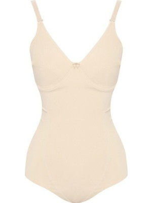 Ten Mı Emay 2821 Balenli Double Boy Slip Lazer Korse