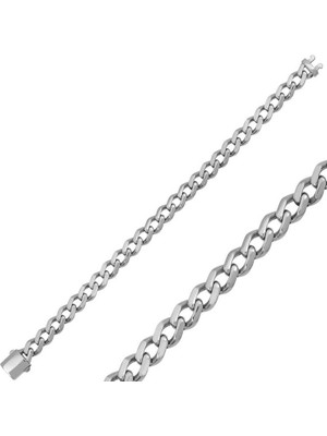 Katre46 925 Ayar Gümüş Unisex Gurmet Bileklik