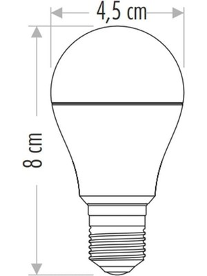Cata Ct 4232 6W LED Ampul 6400K Beyaz Işık
