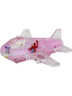 Go İthalat Pembe Su Hayvan - Yıldız Uçak Model - Mika Yüzen Batmayan Dekoratif Biblo Akvaryum (5250)