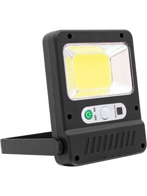 Pazarcan YX-607 Cob Ledli Solar Panelli Hareket Sensörlü Çok Fonksiyonlu Lamba