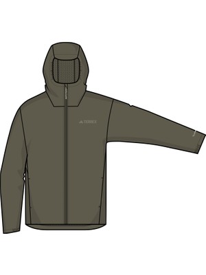 Adidas mt Ess Ins Cv J Erkek Yeşil Ceket KD4217