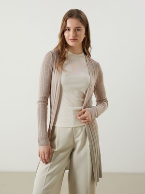 Lc Waikiki Yeni Sezon Şal Yaka Kadın Triko Hırka