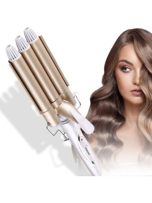 Go İthalat Profesyonel Seramik Wag Su Dalgası Saç Maşası (5250)