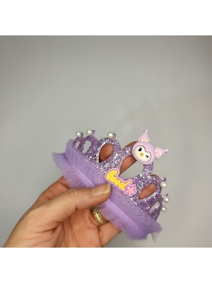 Masal Gurumi Kurumi Karakterli Kız Çocuk Taç Toka ( Kız Çocuk Hediye)