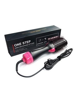 Go İthalat 2in1 One Step Kurutmalı Saç Düzleştirici - Elektrikli Fön Tarak 1200W (5250)