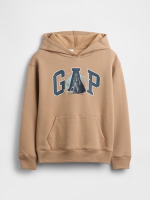 Gap Erkek Çocuk Açık Kahverengi Star Wars™ Relaxed Logo Sweatshirt
