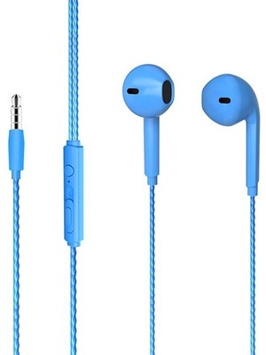 Pazarcan Lecoo EH104BL 3.5 mm Jacklı Kablolu Kulak Içi Mikrofonlu Kulaklık