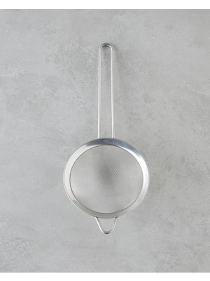 English Home Scavri Paslanmaz Çelik Kevgır 14 cm Gri