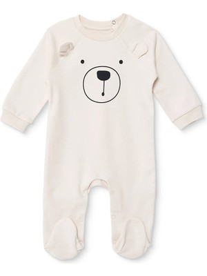 Hellobaby Hellobaby, Erkek, Patikli Tulum, Ayı Baskılı, Çıtçıtlı, Bisiklet Yaka, Uzun, Uzun Kol