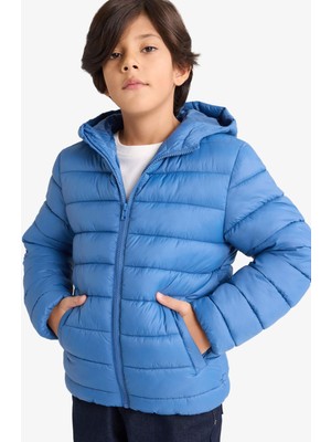 DeFacto Erkek Çocuk Su Itici Kapüşonlu MONT D5899A826SP