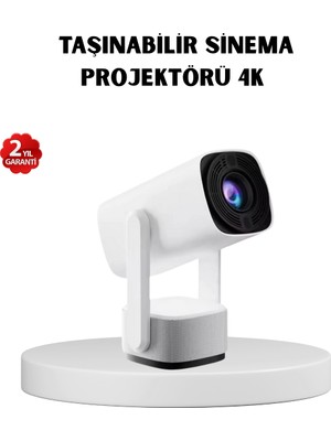 720P Hd Projeksiyon Cihazı – Uzun Ömürlü Ampul, Canlı Renkler ve Evde Sinema Keyfi Demrestore