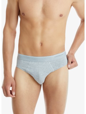 Blackspade Erkek Slip Külot Tender Cotton 9232 - Gri Melanj
