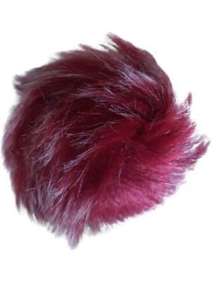 Zaya Home Şapka Ponponu Bordo