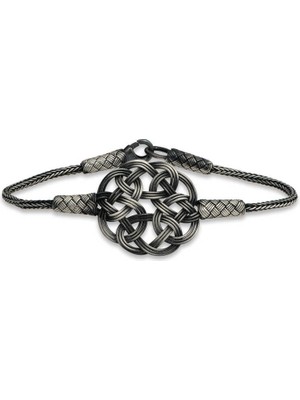 Gumush Gümüş Kazaziye Örgü Bileklik