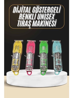 Marsilyan Tıraş Makinesi Renkli Dijital Göstergeli Epilasyon Öncesi Kısaltma Makinesi Ieg
