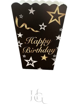 Popcorn Mısır Kutusu, Patlamış Mısır Kutusu , Küçük Boy, 8 Adet