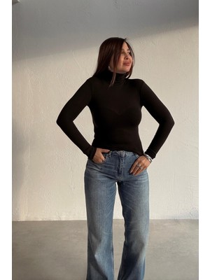 Et Kahverengi Balıkçı Bluz